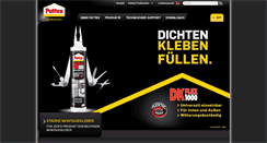 Desktop Screenshot of pattex-pro.de