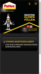 Mobile Screenshot of pattex-pro.de